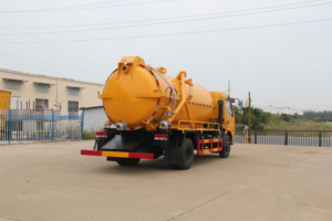 Camion d'assainissement municipal personnalisable camion d'aspiration des eaux usées - Product Image 3