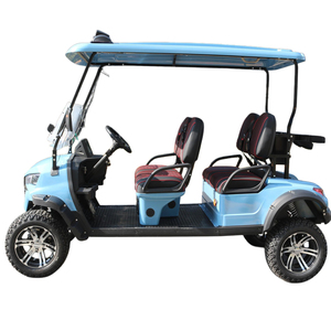 Chariot de <span class=keywords><strong>golf</strong></span> de batterie au lithium bleu de luxe 2025 avec <span class=keywords><strong>portes</strong></span> 4 sièges approvisionnement en gros de carburant électrique - Product Image 4
