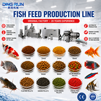 Chaînes de production de machines extrudeuses entièrement automatiques pour aliments flottants pour poissons et lignes de traitement de haute qualité pour aliments coulants pour crevettes