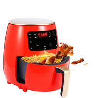 Friteuse à air électrique multifonctionnelle à grande capacité 4,5 L pour frites, contrôle numérique, vente chaude, KA03001