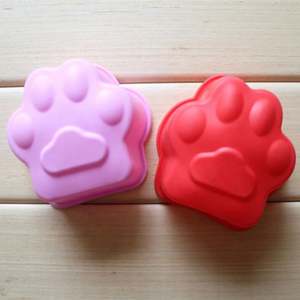 Moule de cuisson en silicone en forme de pattes de chien et de chat pour gâteaux, ustensile de cuisine DIY, moule à pâtisserie en silicone, outil de cuisson - Product Image 3