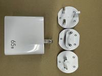 Vente directe d'usine GaN chargeur 65W Kit chargeur domestique PD QC pour ordinateurs portables adaptateur USB C chargeur PD pour ordinateur portable iphone15