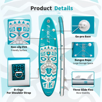 Stock UE Planche de SUP gonflable extra large 320 cm Expédition rapide UE 180 kg Dropshipping Planche de paddle pour le surf sur lac