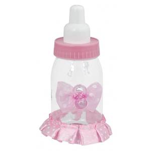 Botella de Entrenamiento para Bebés FAVOR, 240 ml, Libre de BPA, PP y Silicona, Diseño de Dibujos Animados, Color Rosa, para Bebés de 0 a 12 Meses - Product Image 1