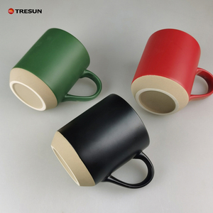 Colorful Customized Nordic Porcelain Milk <b>Cups</b> Frosted Custom Logo Printed Ceramic Coffee Mugs for Daily Use - Product Image 1