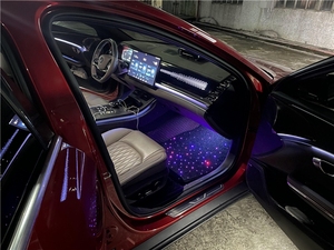 Thảm đèn <span class=keywords><strong>LED</strong></span> sợi quang chống nước IP65 cho ô tô, thảm đèn sao lấp lánh với điều khiển từ xa bằng ứng dụng - Product Image 3