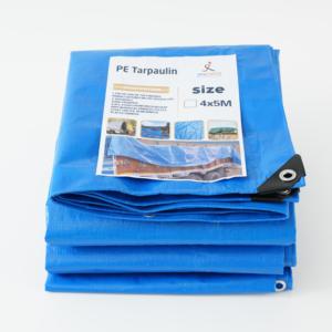 Bâche en PE <span class=keywords><strong>de</strong></span> qualité commerciale, résistante, imperméable, avec bords renforcés pour les échafaudages <span class=keywords><strong>de</strong></span> construction - Product Image 3