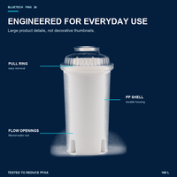 Filter Cartridge Sedimen PP 20*4.5 inci BB 800g Aliran Tinggi Langsung dari Pabrik