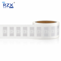 Étiquette RFID UHF UCODE X 33x18mm GS1 Gen2v2 Flexible EPC 96-208bit, Étiquette imprimable au niveau de l'article pour le commerce de détail, l'habillement, les soins de santé et l'alimentation