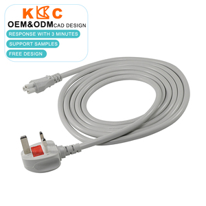 ปลั๊กไฟมาตรฐานอังกฤษแบบมีฟิวส์ ต่อกับเต้ารับ C5 สำหรับอะแดปเตอร์แล็ปท็อป - Product Image 4