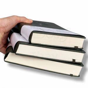 Hardcover Personalized logo Thick 200 Pages Notebook Agenda Producivity Business Planner with Pen Holder - Product Image 4