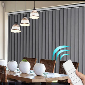 ستائر كهربائية ذكية عالية الجودة بمحركات ، ستائر عمودية بمحرك للتحكم عن بعد ، ستائر منخفضة - Product Image 1