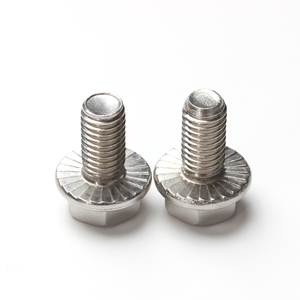 Gb 5787 स्टेनलेस स्टील A2-70 फ्लैंज पूर्ण थ्रेड आंशिक थ्रेड सेरेटेड हेक्स सिर बोल्ट फ्लैंज के साथ - Product Image 5