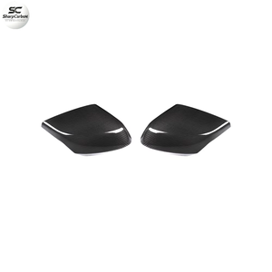 Coques de rétroviseurs latéraux de remplacement haut de gamme en fibre de carbone véritable pour Corvette C8 Stingray 20-23 - Product Image 5
