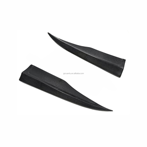 Separadores laterales de parachoques trasero de fibra de carbono W204, alerón para Mercedes Benz Clase <span class=keywords><strong>C</strong></span> C63 Coupe, Kit de carrocerí<span class=keywords><strong>a</strong></span>, difusor trasero, esquinas <span class=keywords><strong>R</strong></span> - Product Image 5