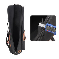 Housse de transport rembourrée pour trombone ténor Oxford, sac à dos souple léger, vente en gros OEM ODM pour les magasins de musique européens