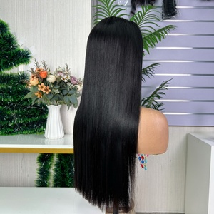 SDD 13x4 Vietnam Bone Straight Frontal Bob <b>Wig</b> 100% <b>Human</b> Hair Glueless <b>Wig</b> Super Double Drawn - Product Image 4