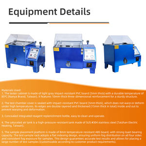 Salzsprühprüfkammern werden für Korrosionsprüfungen von Automobilteilen und Luft- und Raumfahrtmaterialien verwendet. - Product Image 5