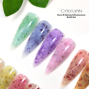 Gel Costruttore per Unghie Professionale a Marchio Privato, Nuovo Bestseller, Senza HEMA/TPO, Gel Costruttore Effetto Infiorescenza Primaverile - Product Image 4
