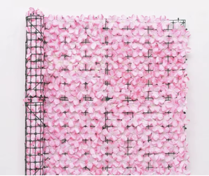 Haute qualité soie artificielle Rose mur mariage <span class=keywords><strong>fond</strong></span> événement décoration Shoot Photo accessoires intérieur extérieur centre commercial fenêtre plante - Product Image 3