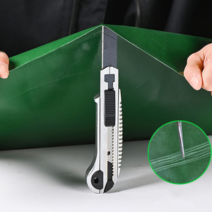 Tissu imperméable mat ou brillant avec revêtement en PVC anti-moisissure et couteau respirant pour camions et conteneurs de quai - Product Image 2
