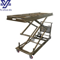 Chariot élévateur de cadavres YUSHUODA en acier inoxydable 304, capacité de charge 180 kg, personnalisable, avec frein – Offre Spéciale Matériel Funéraire