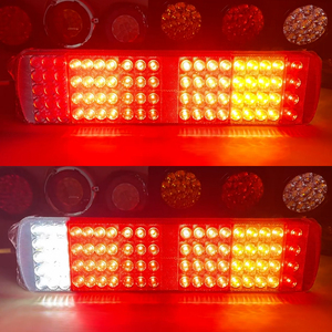 Barra de Luces Traseras Combinadas de 20 Pulgadas y 3 Colores J6P <span class=keywords><strong>H6</strong></span> para Camiones y Remolques, con Intermitentes, Luz de Freno, Luz de Reversa y Luz de Conducción para Tractor - Product Image 6