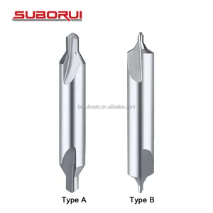Sugorui D333中国制造商高速钢6542双头双头b型中心钻头，用于金属钻孔