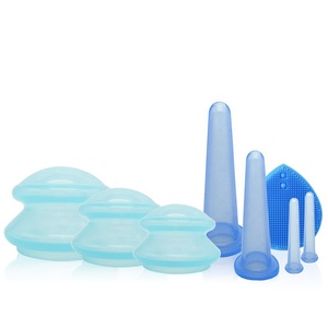 Set bekam silikon rumah tangga, bekam profesional terapi hisap lebih kuat cocok untuk pijat myofasikal, otot, saraf dll - Product Image 3