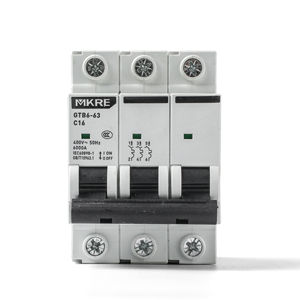 GTB6-63 3-Полюсные 3 P + N RCBO автоматические выключатели переменного тока 220 В 230 В 6A 10A 16A 20A 25A 32A 63A земляные выключатели - Product Image 1