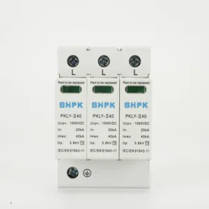 DC 40KA 1000V DC PV SPD 전원 DC 서지 보호 장치 전기 서지 보호 장치 서지 보호