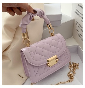 Bolso de Hombro de Cuero PU, Bolso Bandolera Pequeño de Diseño para Mujer, Nuevo Bolso Cruzado con Cadena y Diamantes, Mini Bolso de Mano para Mujer, Regalo para Fiesta - Product Image 6