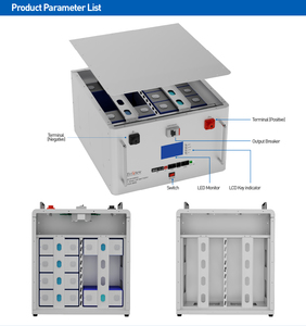 Custom Manufacturer <b>24v</b> 8cells 280Ah Lithium <b>Battery</b> Diy Box 16s 200a Bms Empty <b>Battery</b> case Box for Household - Product Image 4