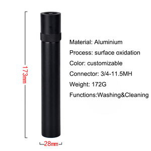 זרבובית צינור פליז טהור עבור אקדח ספריי בלחץ גבוה עם תבניות ספריי משתנות באיכות גבוהה מכונית לשטוף - Product Image 2