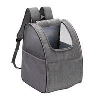 Sac à dos de transport pour animaux de compagnie respirant de qualité supérieure, pliable, pour chats et petits chiens, avec sangles ergonomiques et fenêtres en maille