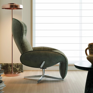 2025 phong cách mới không trọng lực giữa trưa còn lại Ghế phòng chờ 360 ° xoay Ghế sofa đơn ghế Ergonomic Ghế trong phòng khách và văn phòng - Product Image 2