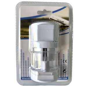 อะแดปเตอร์แปลงไฟฟ้าอเนกประสงค์ 230V 13A สำหรับใช้งานระหว่างประเทศ - Product Image 1