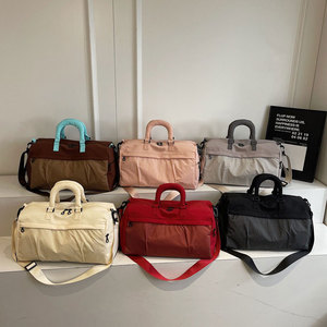 Nueva <span class=keywords><strong>Bolsa</strong></span> de Viaje Plegable Multifuncional Ligera Unisex, <span class=keywords><strong>Bolsa</strong></span> de Equipaje de Gran Capacidad con Separación para Ropa Húmeda/Seca, para Natación y Gimnasio - Product Image 1