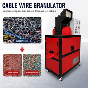 Granuladora de Cables Industriales de 400 kg/h, Máquina de Reciclaje de Cable de Desecho de Alta Resistencia, Certificación CE, Directo de Fábrica, OEM - Product Image 1