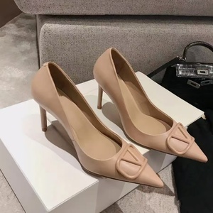 Sandales à talons aiguilles en cuir verni nude pour femmes, à bout pointu, rehaussantes, sexy et tendance pour les soirées - Product Image 5