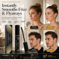 Bâton de Finition Magique pour Cheveux Apprivoise les Volants et les Styles Barbe Sans Résidu Fini Mat Bâton de Cheveux Vegan Bâton de Coiffage