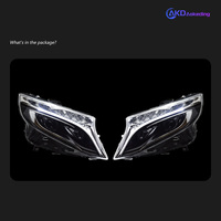 Feux de voiture pour Benz Vito, projecteur de phare, lentille W447, signal dynamique, phare avant V220, phares LED, DRL, accessoires automobiles
