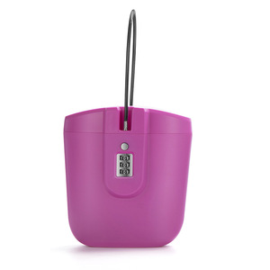 Summer New ABS Plastic Beach Bucket Lock Safe avec mot de passe Boîte de rangement Solution de rangement sécurisée pour les articles de plage - Product Image 5