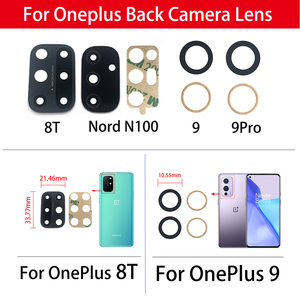 Support d'objectif de caméra de téléphone portable, arrière, objectif en verre pour <span class=keywords><strong>Oneplus</strong></span> 8T <span class=keywords><strong>9</strong></span> <span class=keywords><strong>Pro</strong></span> Nord 100 - Product Image 6