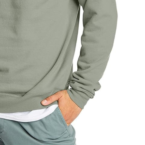 Nouveau pull à capuche pour homme, uni, décontracté, automne, écologique, respirant, élégant, polyester/coton - Product Image 3