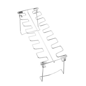 Support pliable en acier inoxydable pour cuisses de poulet, pour four, barbecue, multifonctionnel, Portable, facile à nettoyer, résistant à la rouille - Product Image 4