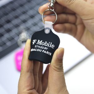 Biểu tượng tùy chỉnh in NFC Tag nfc213 không thấm nước <span class=keywords><strong>Silicone</strong></span> sticker <span class=keywords><strong>Keychain</strong></span> thẻ điện thoại 13.56MHz cho phương tiện truyền thông xã hội - Product Image 6