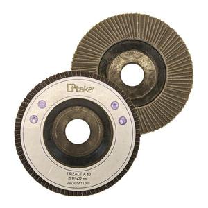 Trizact™Disco de aleta de óxido de aluminio de alta dureza AB9300 para amoladora Disco abrasivo de fibra personalizable OEM - Product Image 1