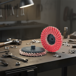 Disco de Láminas Cerámicas Fervi Mini de 40 mm para Lijado y Acabado de Metal - Product Image 3