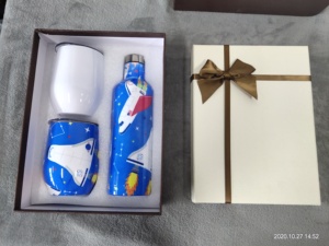 12Oz 17Oz <b>Thermos</b> Blank Sublimation Diy Cups Gifts Christmas Gift Insulated <b>Bottle</b> and Tumbler Set - Product Image 2